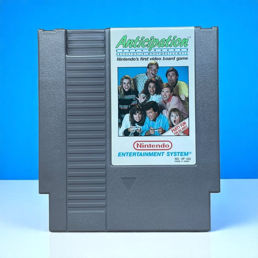 1988 Anticipation Cartridge Nintendo NES Game